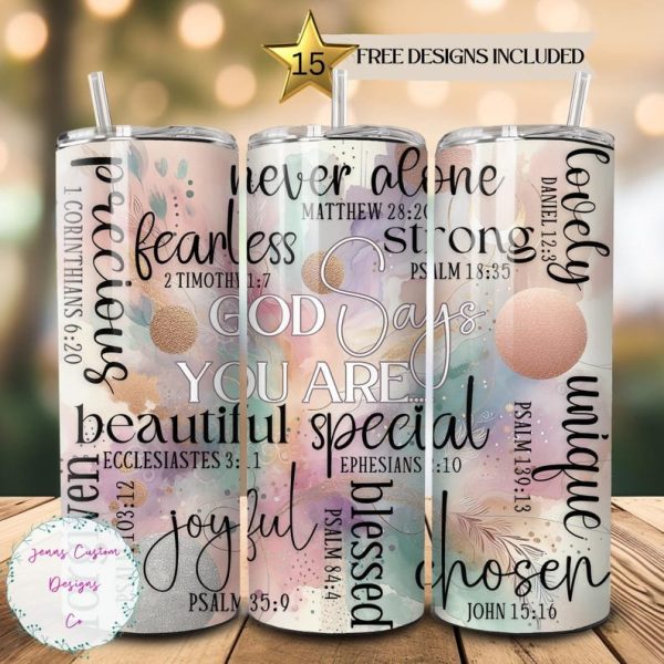 Custom 20 Oz Skinny tumbler - Image 17