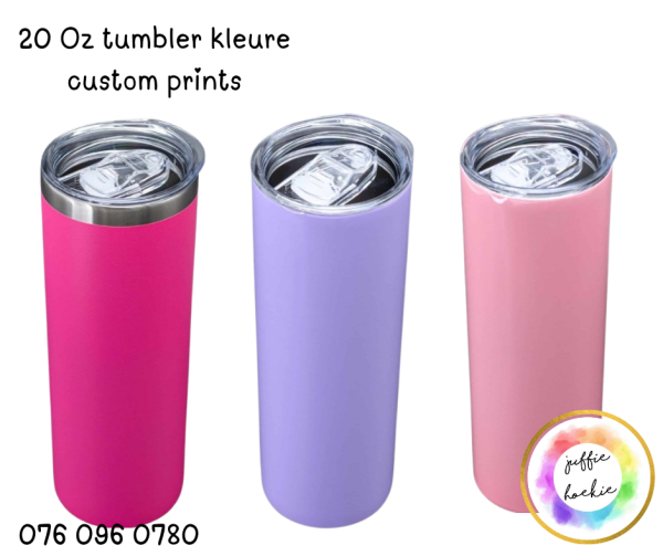 Custom 20 Oz Skinny tumbler - Image 5