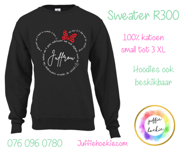 Minnie Muis Juffrou sweater